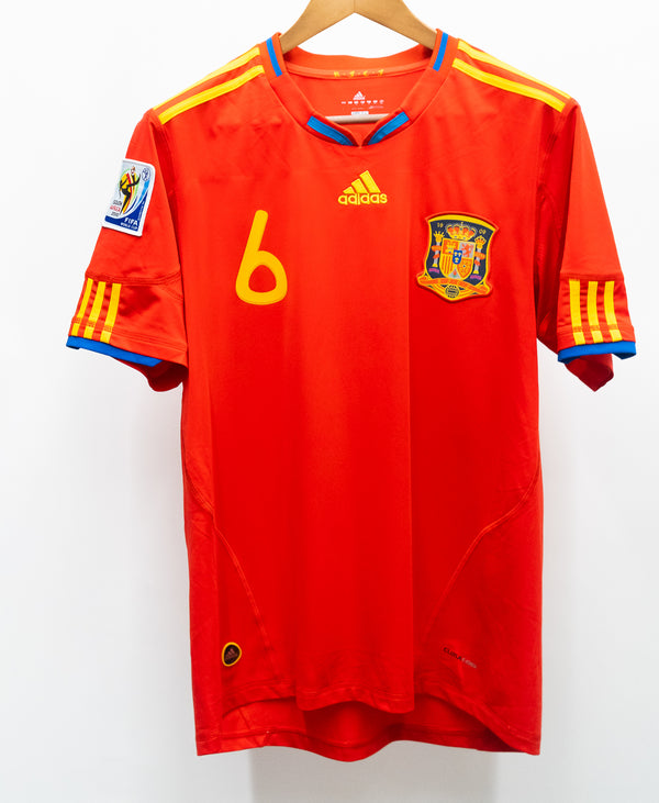 Spain 2010 A. Iniesta Home Kit (M)