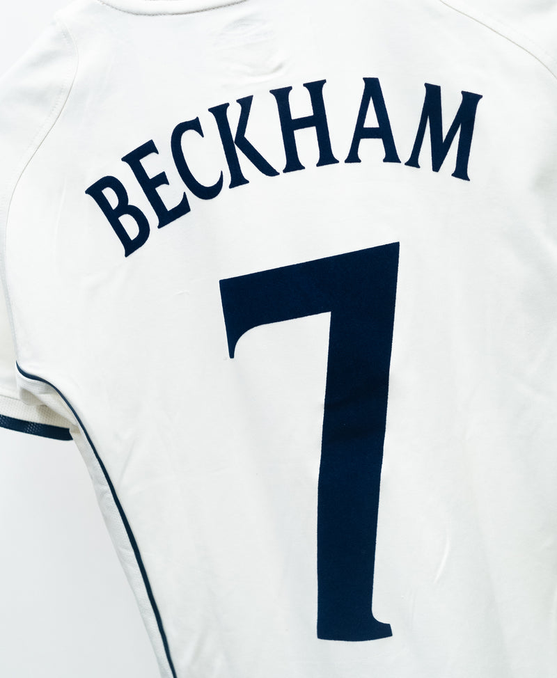 England 2002 Beckham Home Kit (S)