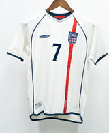 England 2002 Beckham Home Kit (S)