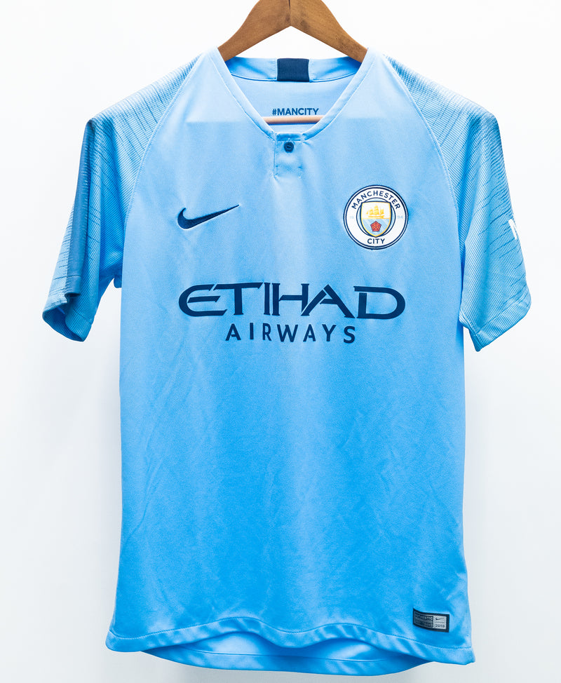 Manchester City 2018-19 Bernardo Home Kit (M)