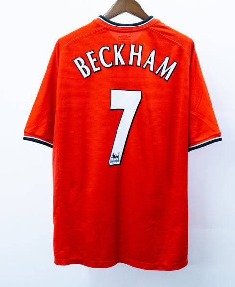 Manchester United 2000-02 Beckham Home Kit (2XL)