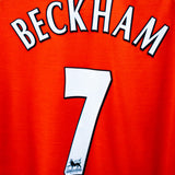 Manchester United 2000-02 Beckham Home Kit (2XL)