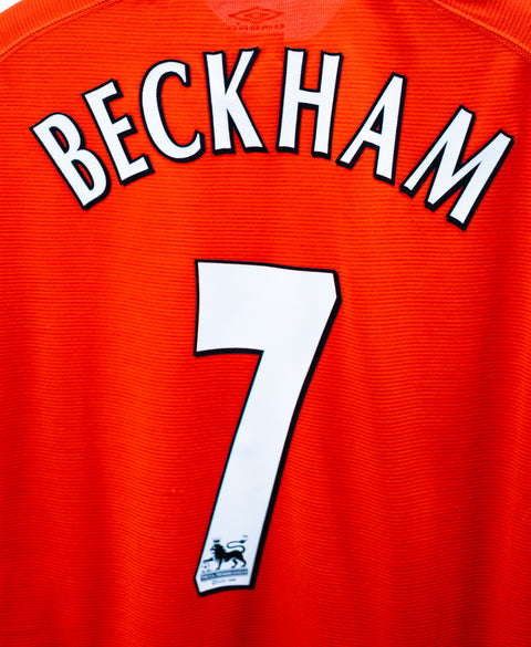 Manchester United 2000-02 Beckham Home Kit (2XL)