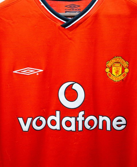 Manchester United 2000-02 Beckham Home Kit (2XL)