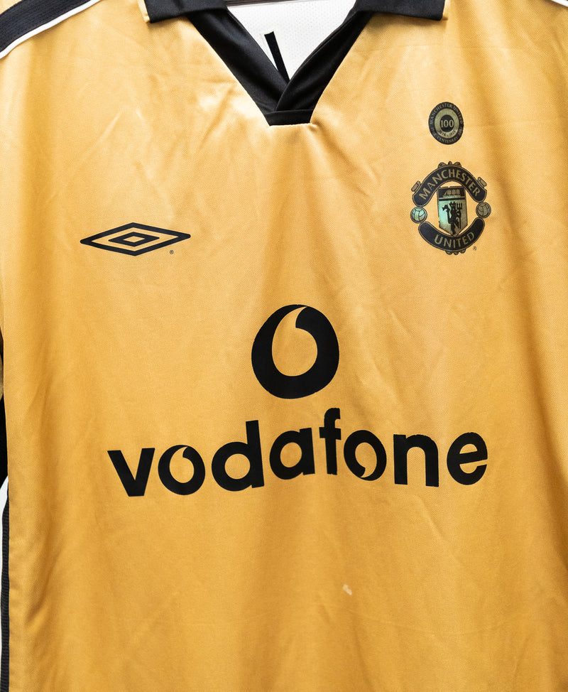 Manchester United 2001-02 Butt Away Kit (XL)