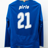 Italy 2008 Pirlo Long Sleeve Home Kit (S)