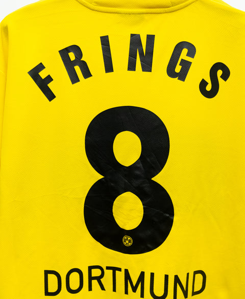 Borussia Dortmund 2002-03 Frings Long Sleeve Home Kit (2XL)