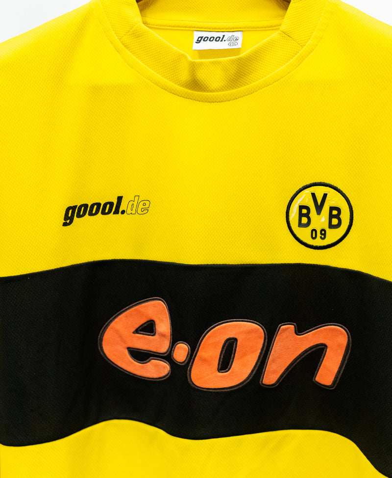 Borussia Dortmund 2002-03 Frings Long Sleeve Home Kit (2XL)