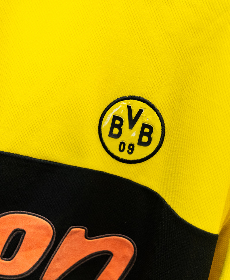 Borussia Dortmund 2002-03 Frings Long Sleeve Home Kit (2XL)