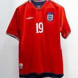England 2002 J. Cole Reversible Away Kit (L)