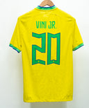 Brazil 2022 Vini Jr Player Issue Home Kit (M)
