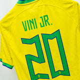 Brazil 2022 Vini Jr Player Issue Home Kit (M)