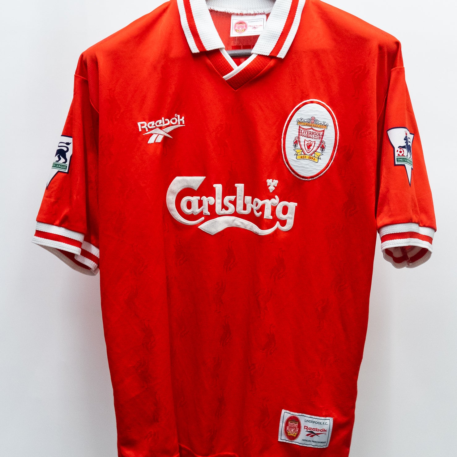 Liverpool 1996-98 Robbie Fowler Home jersey