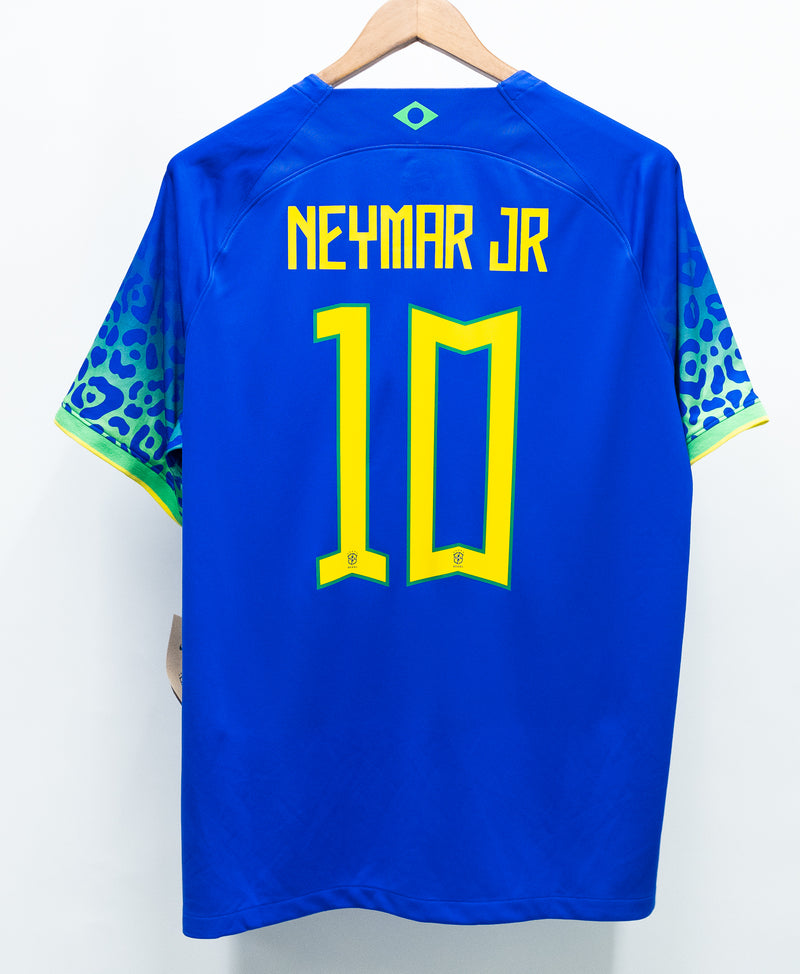 Brazil 2022 Neymar Jr Away Kit W/ Tags (XL)