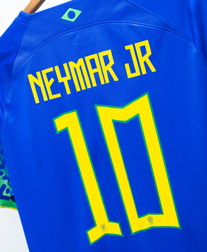 Brazil 2022 Neymar Jr Away Kit W/ Tags (XL)