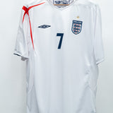 England 2006 Beckham Home Kit (2XL)