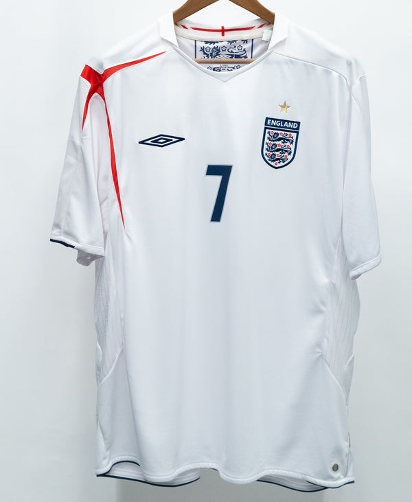 England 2006 Beckham Home Kit (2XL)