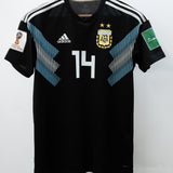 Argentina 2018 Mascherano Away Kit (M)