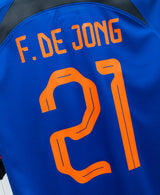 Netherlands 2022 F. De Jong Away Kit W/ Tags (XL)