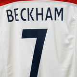 England 2004 Beckham Home Kit (M)