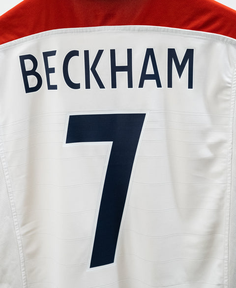 England 2004 Beckham Home Kit (M)