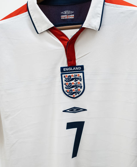 England 2004 Beckham Home Kit (M)