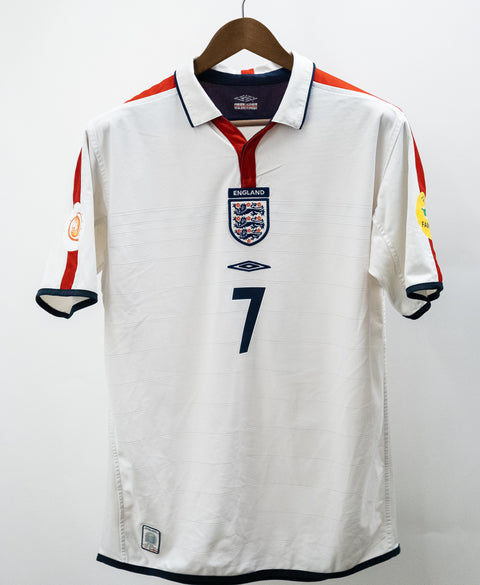 England 2004 Beckham Home Kit (M)