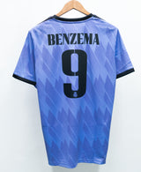 Real Madrid 2022-23 Benzema Away Kit W/ Tags (L)