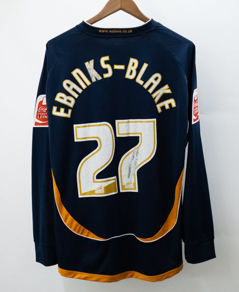 Wolverhampton Wanderers 2007-09 Ebanks-Blake Away Kit (XL)