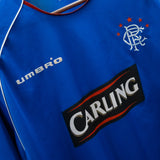 Rangers 2005-06 Long Sleeve Home Kit (XL)