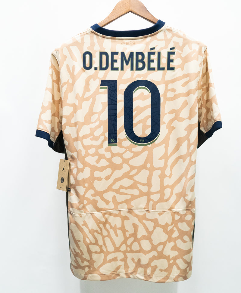 PSG 2023-24 O. Dembele Fourth Kit W/ Tags (XL)