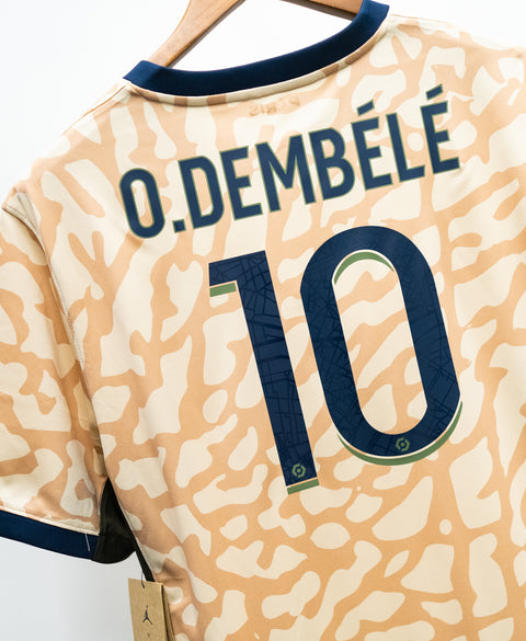 PSG 2023-24 O. Dembele Fourth Kit W/ Tags (XL)