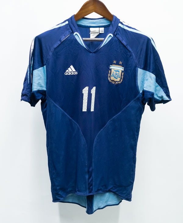 Argentina 2004 Tevez Away Kit (M)