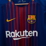 Barcelona 2017-18 Messi Home Kit (XL)