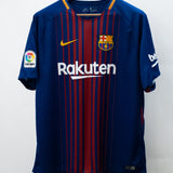 Barcelona 2017-18 Messi Home Kit (XL)