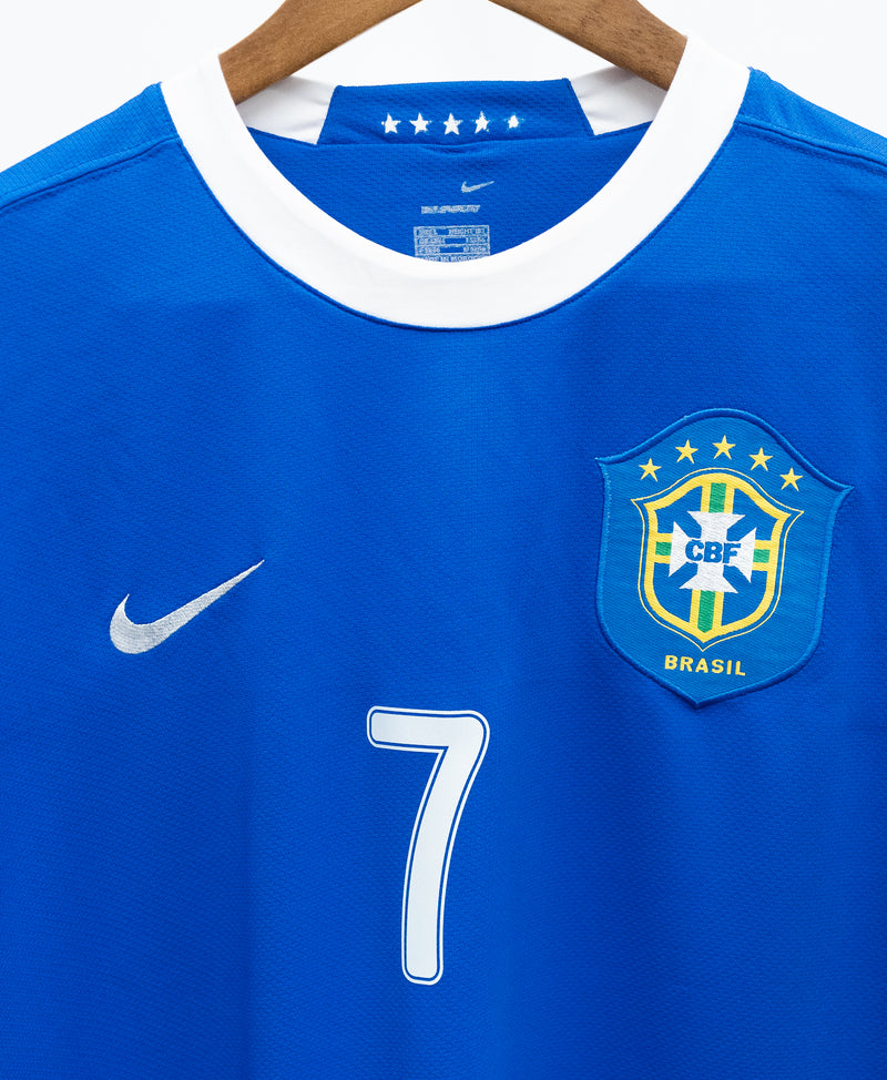 Brazil 2006 Adriano Away Kit (L)