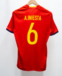 Spain 2016 Iniesta Home Kit (L)
