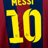 Barcelona 2014-15 Messi Home Kit (2XL)