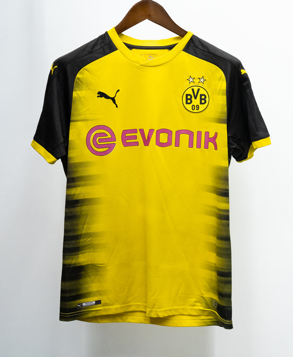 Borussia Dortmund 2017-18 Isak European Cup Home Kit (M)