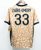 PSG 2023-24 Zaire-Emery Fourth Kit W/ Tags (L)