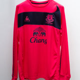 Everton 2010-11 Arteta Long Sleeve Away Kit (XL)