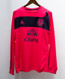 Everton 2010-11 Arteta Long Sleeve Away Kit (XL)