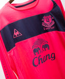 Everton 2010-11 Arteta Long Sleeve Away Kit (XL)