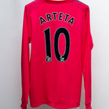 Everton 2010-11 Arteta Long Sleeve Away Kit (XL)