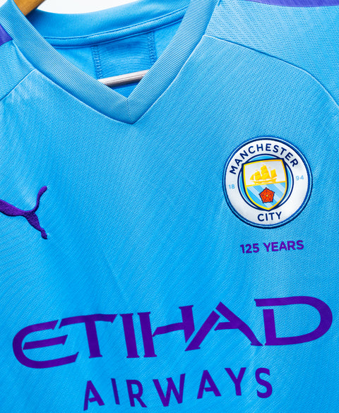 Manchester City 2019-20 Mahrez Home Kit (M)