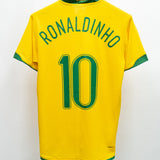 Brazil 2006 Ronaldinho Home Kit (M)