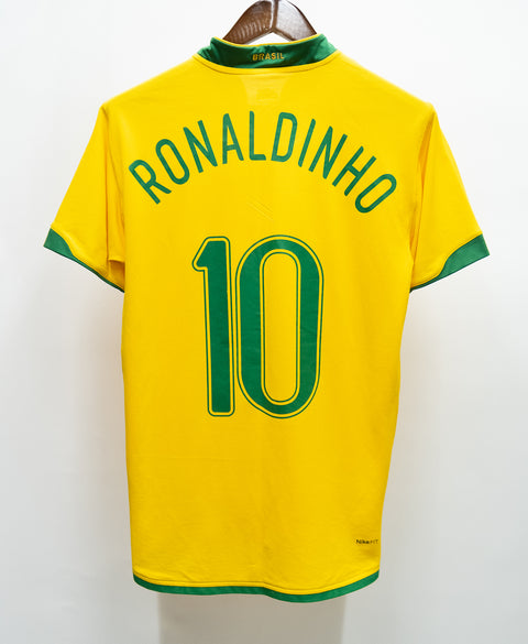 Brazil 2006 Ronaldinho Home Kit (M)