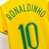 Brazil 2006 Ronaldinho Home Kit (M)