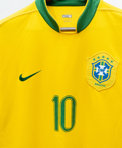 Brazil 2006 Ronaldinho Home Kit (M)