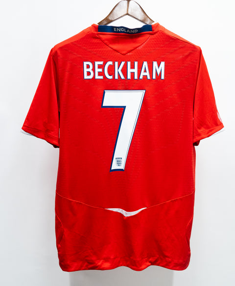 England 2008 Beckham Away Kit (L)